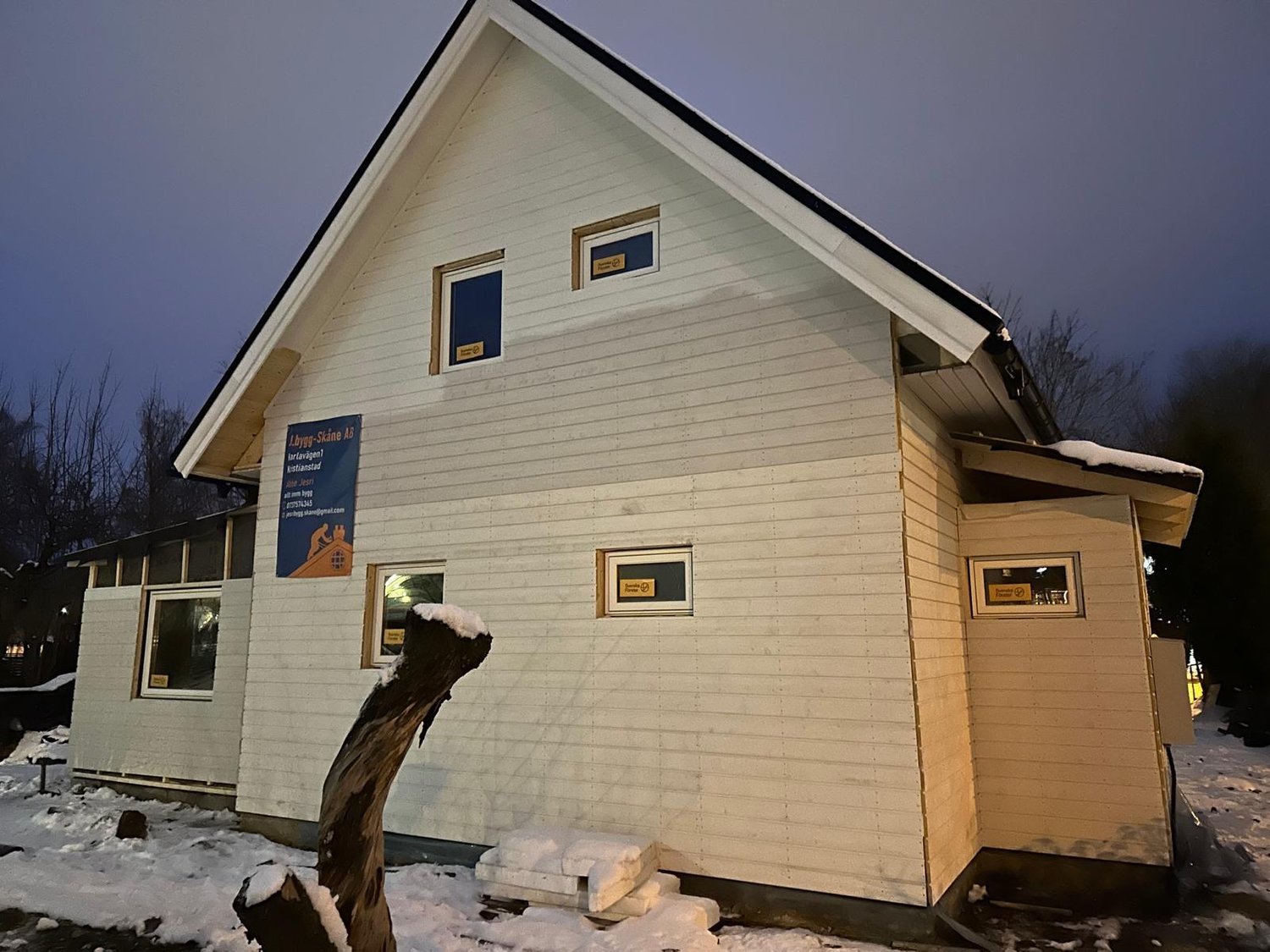 Byggprojekt i Kristianstad